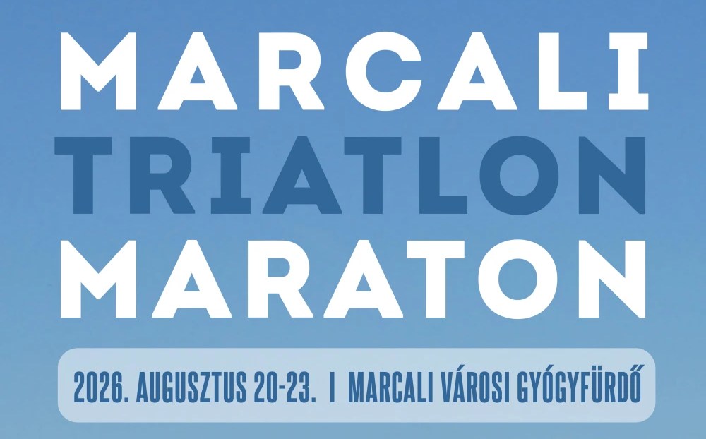 Földön, vízben, kétkeréken - Marcali Triatlon Maraton 2026.08.20-23-án a Fürdőben