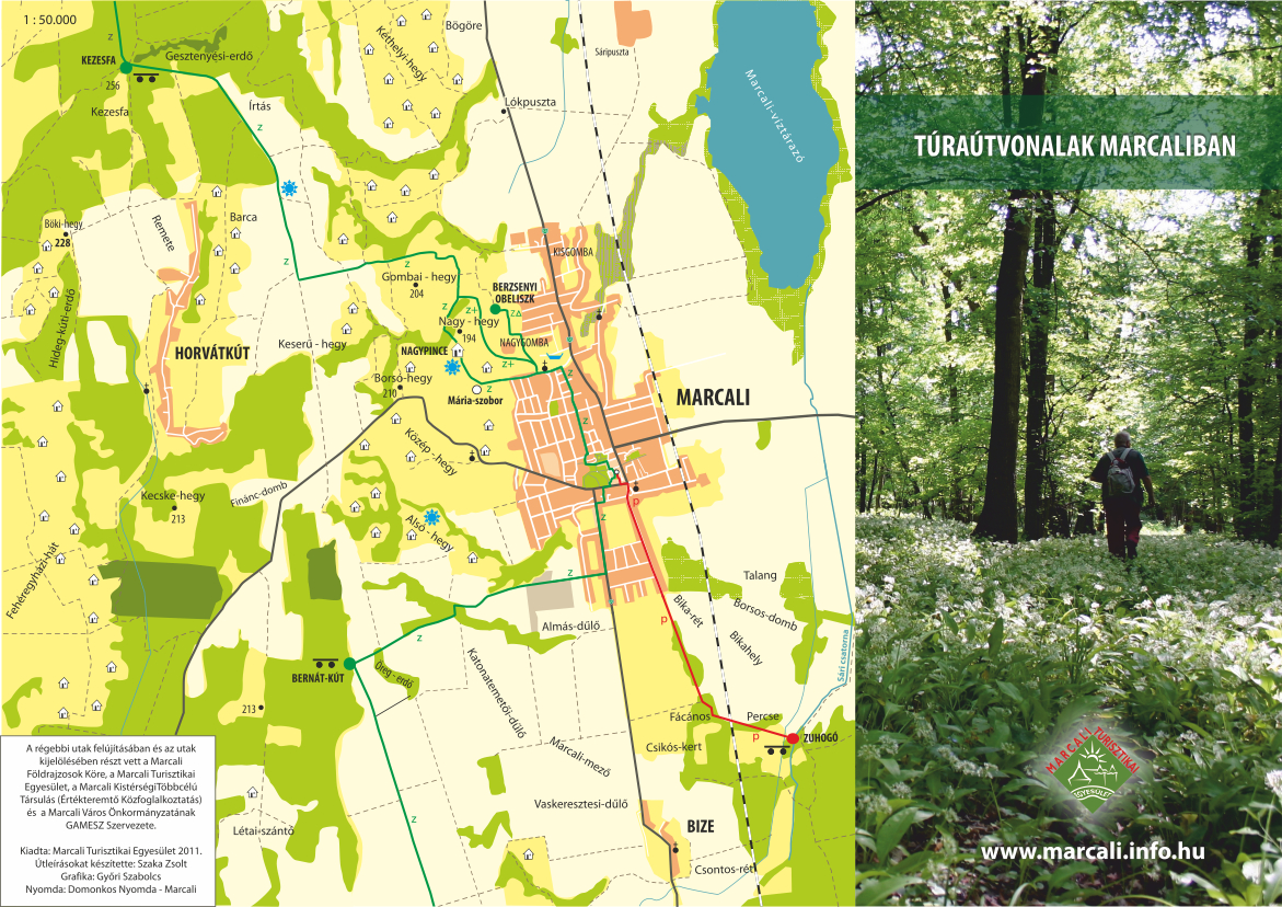 marcali és környéke térkép Marcali Hu Turautvonalak marcali és környéke térkép
